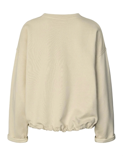 Rabens Saloner - Sheela Drawstring Sweatshirt - Oyster